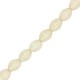 Czech Pinch beads kralen 5x3mm Chalk white champagne luster 03000/14413
